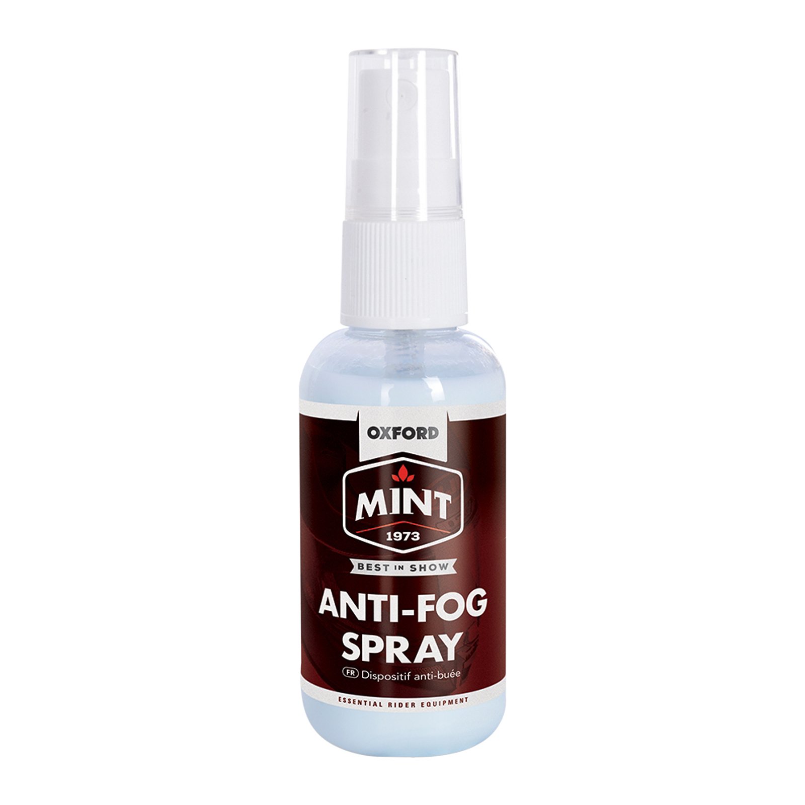 Oxford Mint Anti Fog Visor Spray 50ml - Image 1