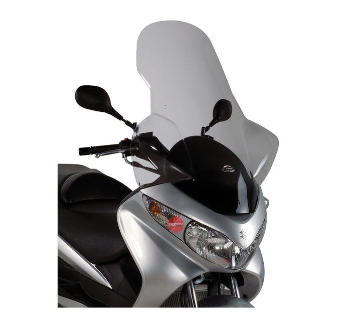 GIVI SCREEN SUZUKI BURGMAN 125-200 '06-'13. 89x66cm (NEEDS D267KIT)