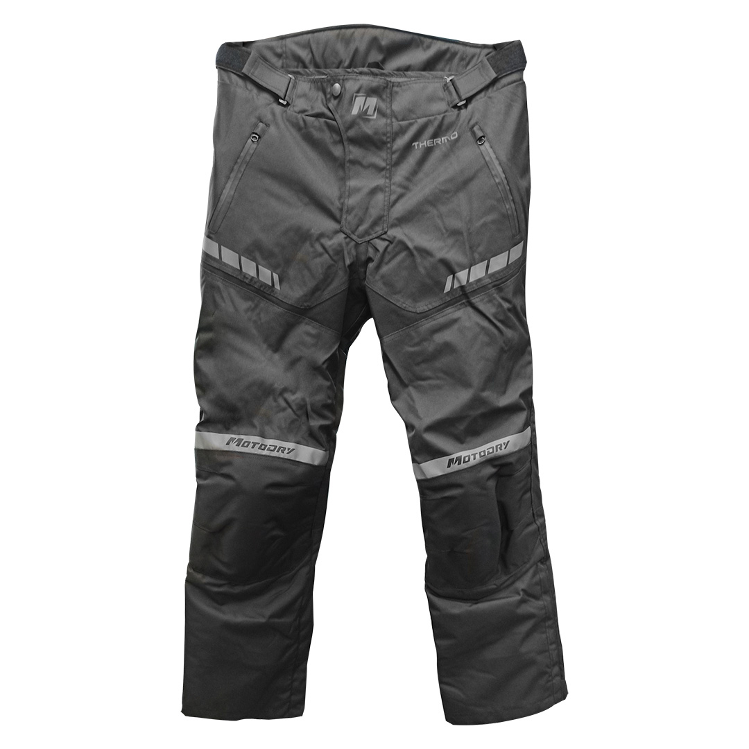 MotoDry Stout Plus Thermo Road Pants Black - Image 1