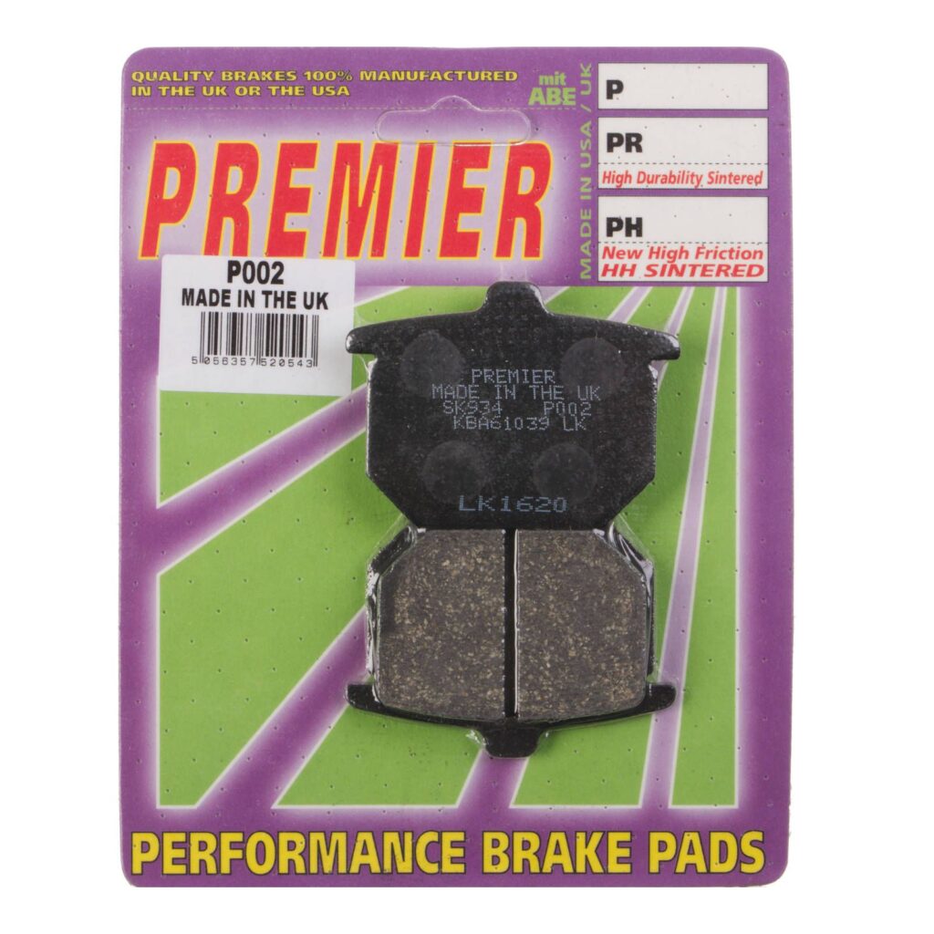 PREMIER BRAKE PADS P002 - HON