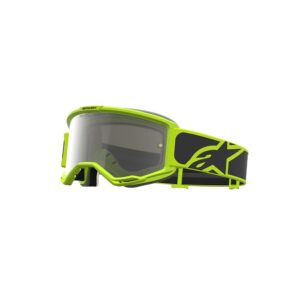 Alpinestars Vision 5 Rora Motocross Goggles Black/Yellow Mirror Silver Lens - Image 1