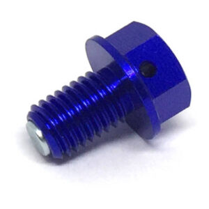 Zeta Magnetic Drain Bolt M10x1.5x15 - Blue - Image 2