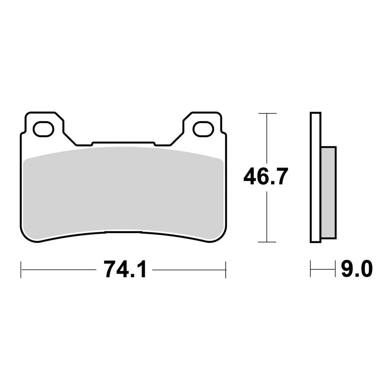 Brembo Brake Pad - Sintered Xtra - Image 3