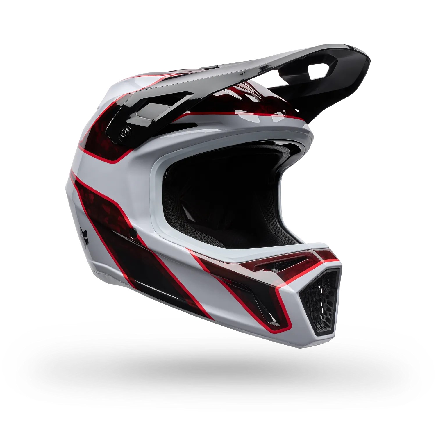 Fox Rampage RS Crypt CE Motocross Helmet White - Image 2