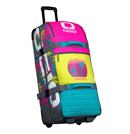 Ogio TRUCKER Gear Bag Miami Vice Aqua/Yellow/Pink