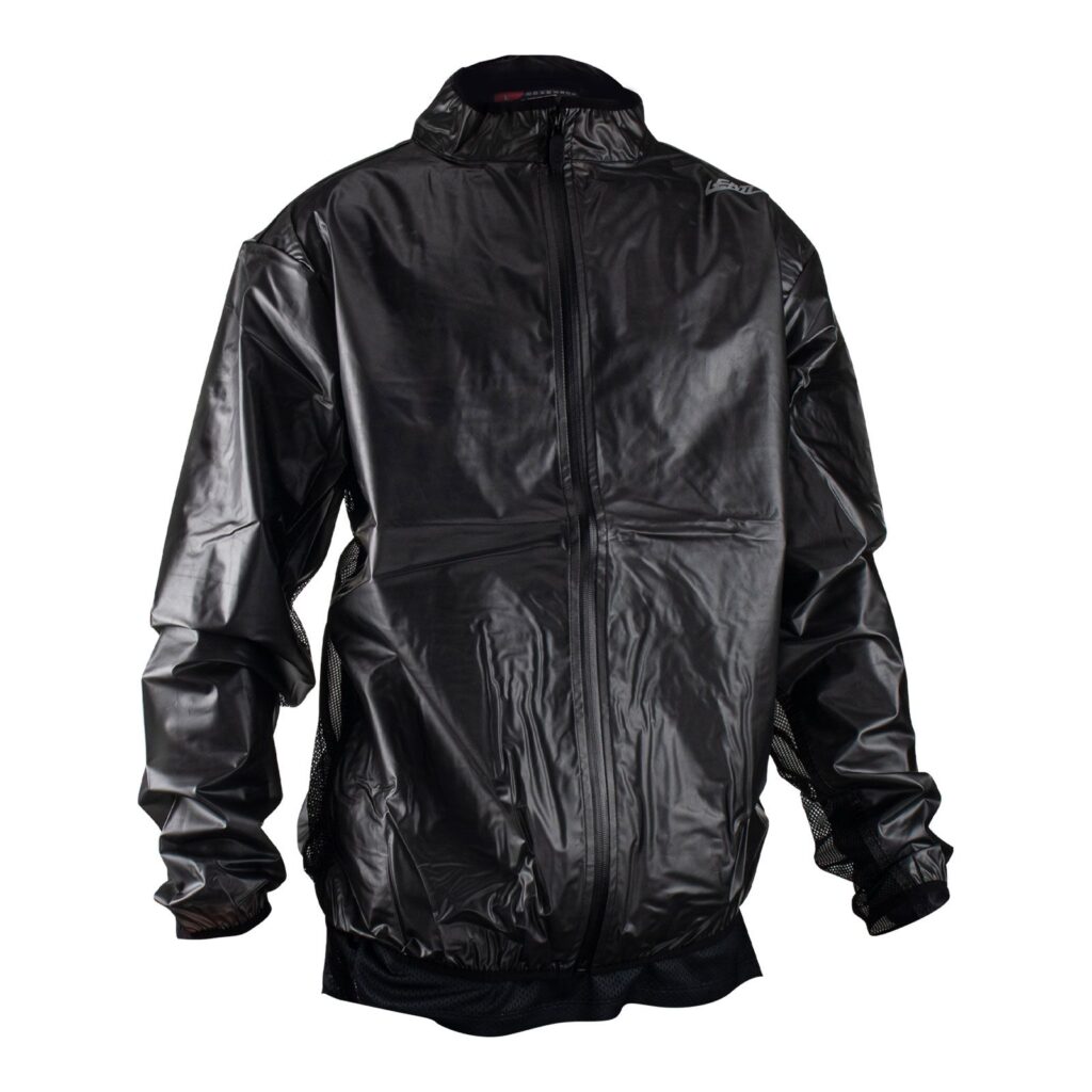 Leatt MX/Enduro Rain Jacket Smoke Grey
