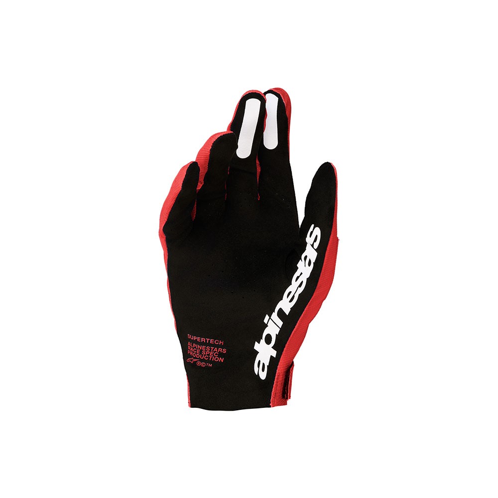 Alpinestars Supertech Motocross Gloves Fire Red/Black/White
