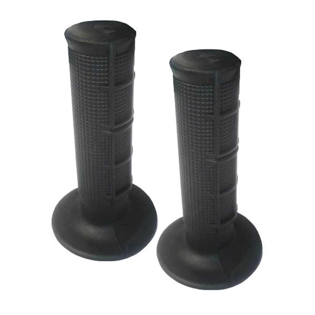 WHITES MX HALF WAFFLE GRIP 3 BLACK with wire ( was HBGMX2 )