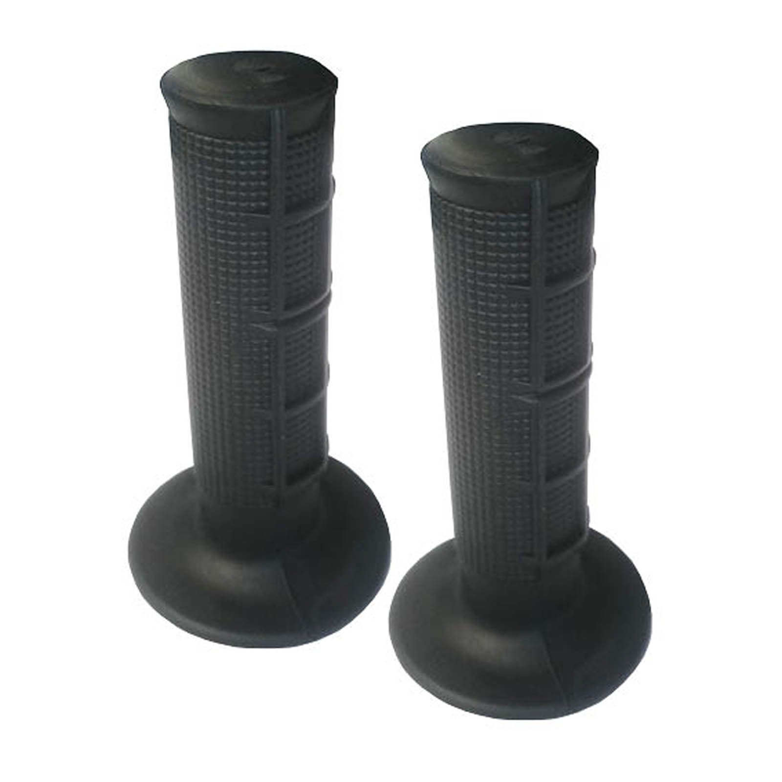 WHITES MX HALF WAFFLE GRIP 3 BLACK with wire ( was HBGMX2 ) - Image 1