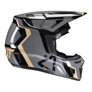 Leatt 8.5 Motocross Helmet Kit - Black - Image 3