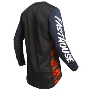 Fasthouse Originals Air Cooled Motocross Jersey Navy/Black - Image 2