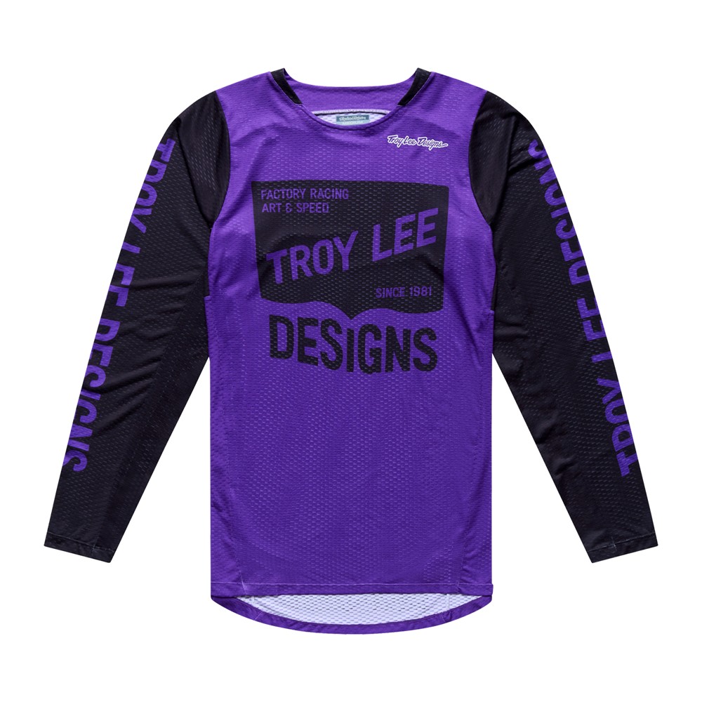 Troy Lee Designs GP Pro Air Locked Motocross Jersey Neo Purple