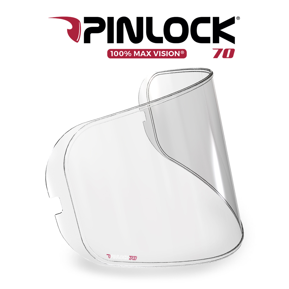 MT DKS157 PINLOCK LENS INSERT FOR MT-V-12 VISOR [CLEAR] NS