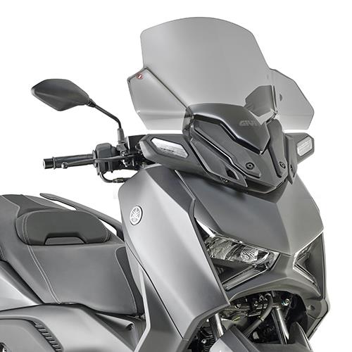 GIVI SCREEN YAMAHA X-MAX 300 '23-> SMOKED 58x57cm 2cm TALLER