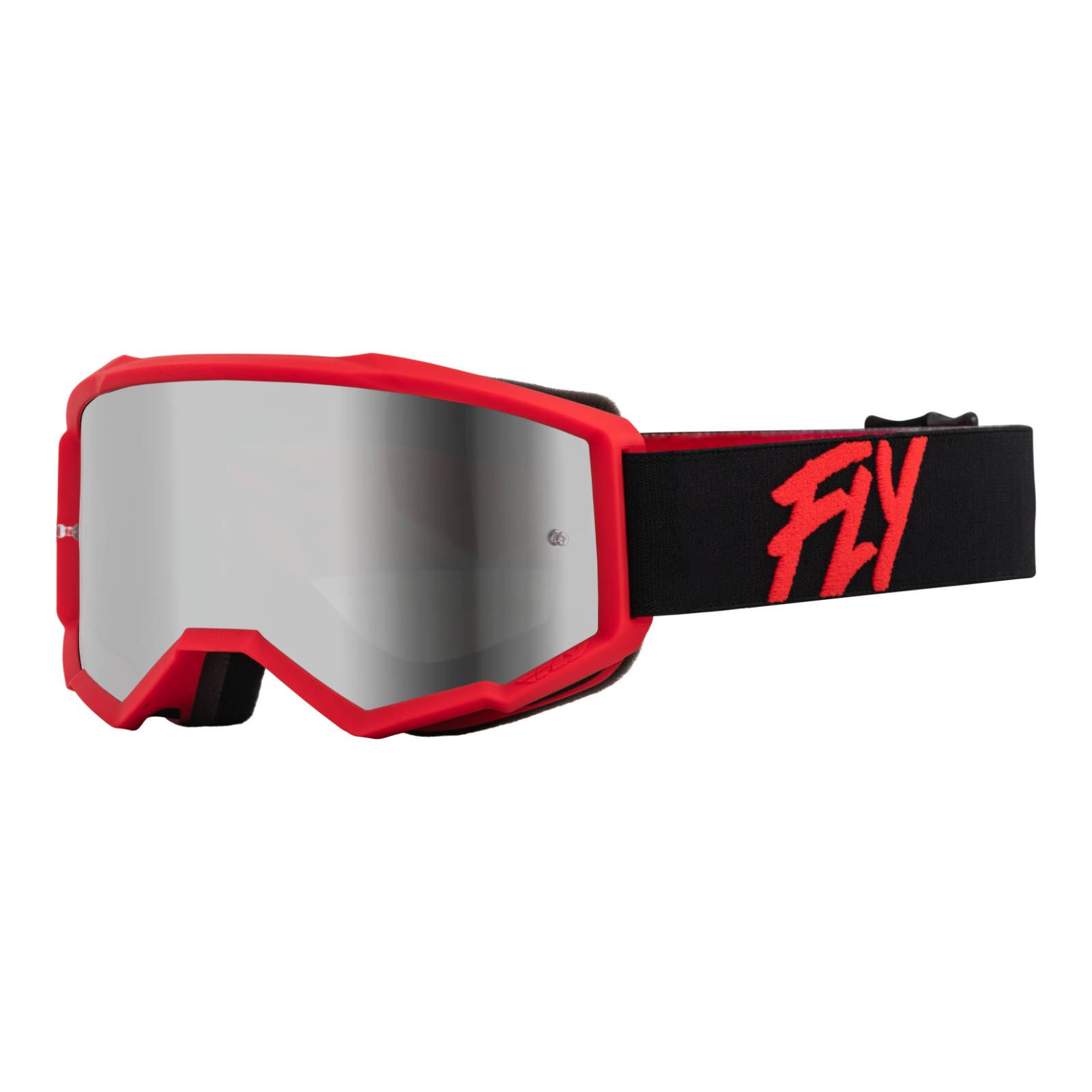 Fly Zone Motocross goggles Youth Black/Red - Image 1