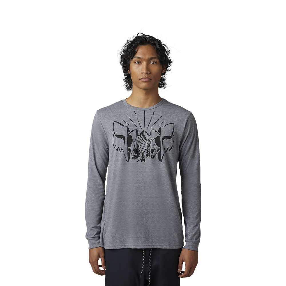 Fox The Format Tech Tee Heather Graphite