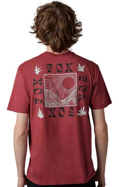 Fox Hinkley Tee Scarlet Red