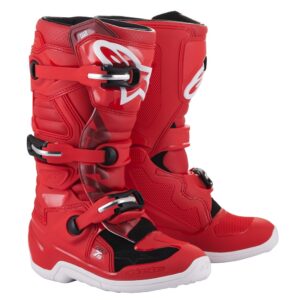 Alpinestars Tech-7S Red Motocross Boots - Image 1