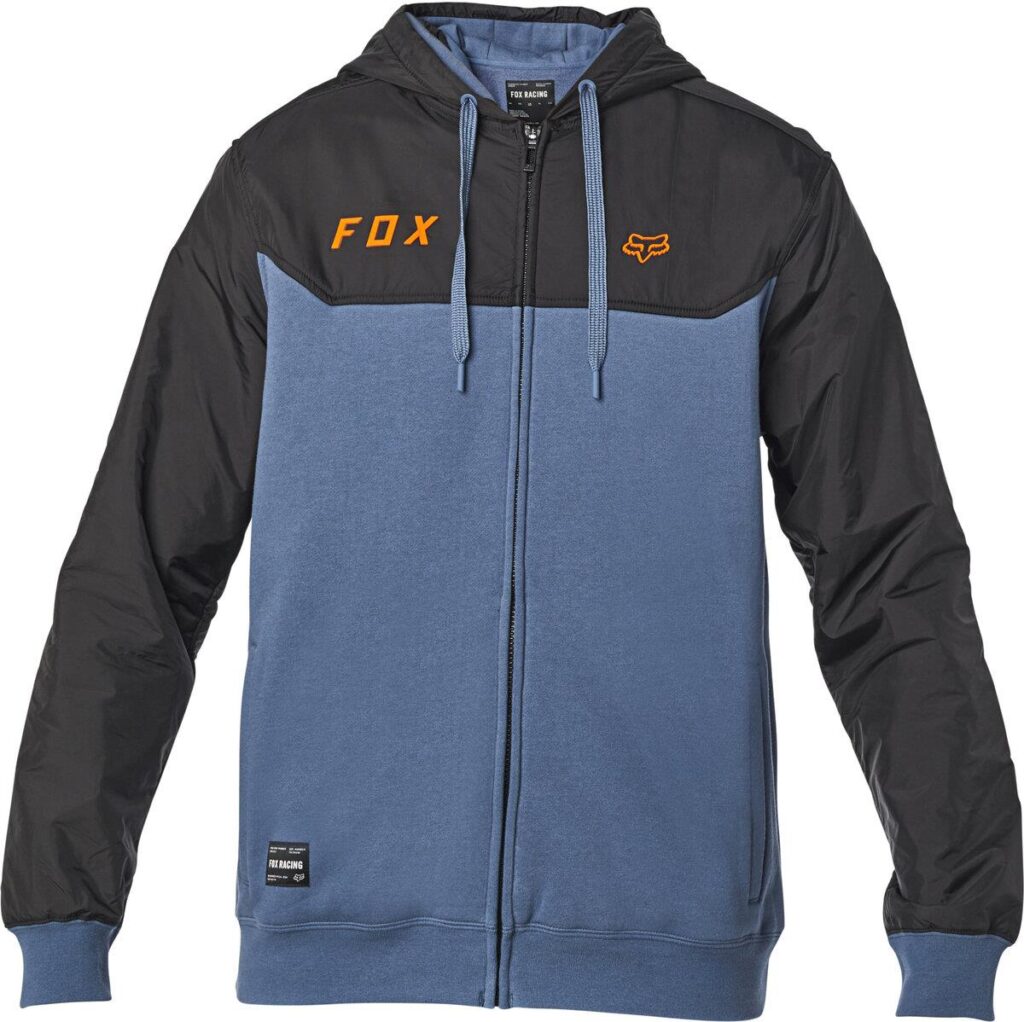 Fox Pivot Hoodie Zip Blue/Black