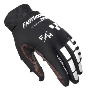 Fasthouse Toaster Motocross Gloves Black/White - Image 1