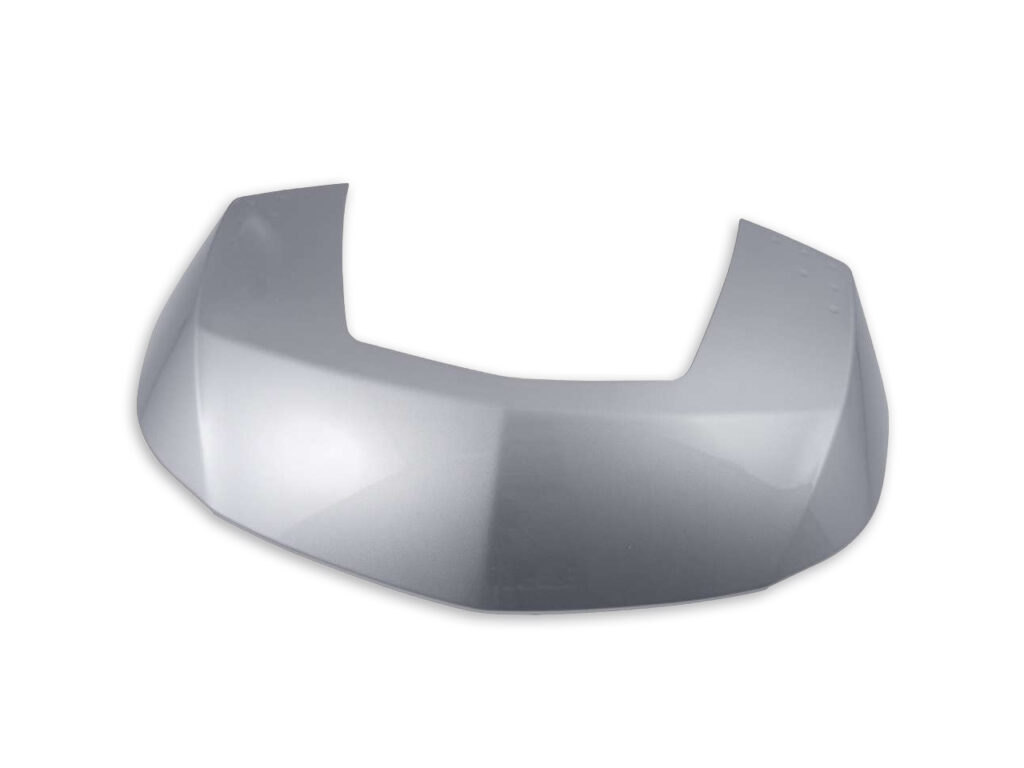 TOP BOX COVER B37 SILVER PAINTED
