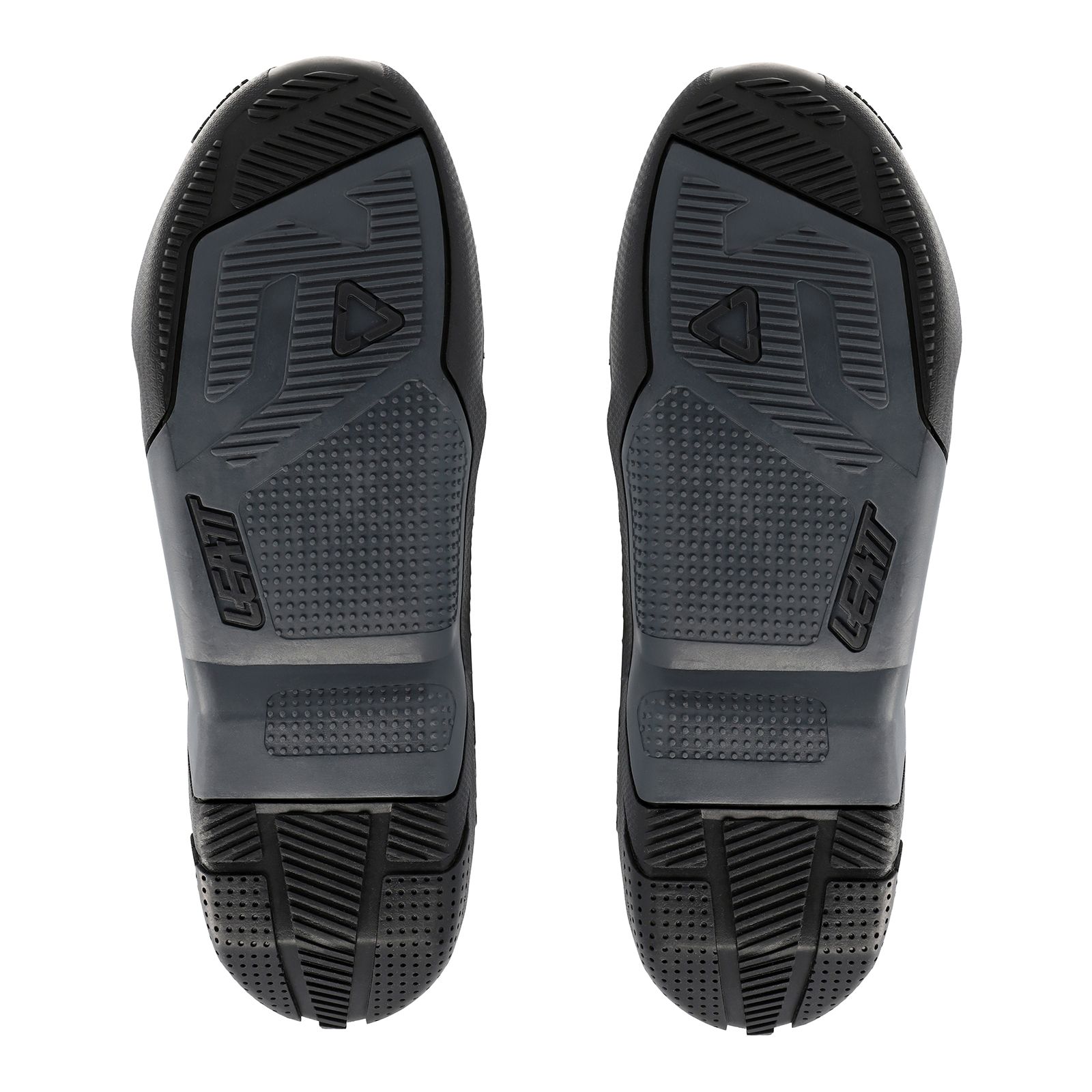 LEATT BOOT OUTER SOLE 4.5/5.5 US7 PAIR BLK/GREY - Image 1