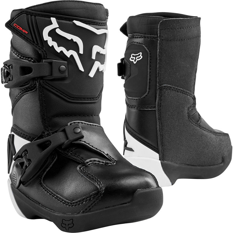 Fox Comp K Motocross Boots Youth Black