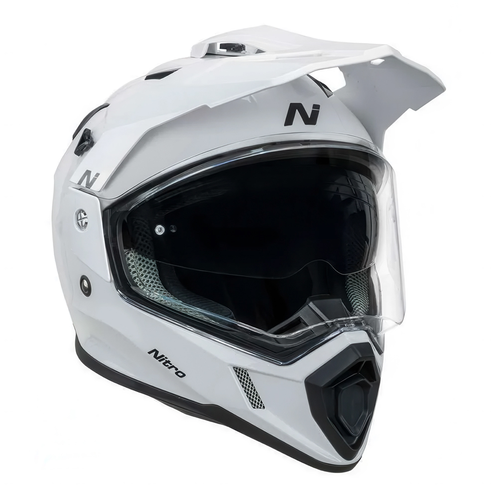 Nitro MX780 Adventure Helmet White