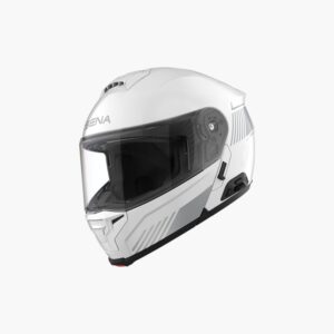 Sena Specter Smart Modular Touring Helmet Gloss White - Image 3