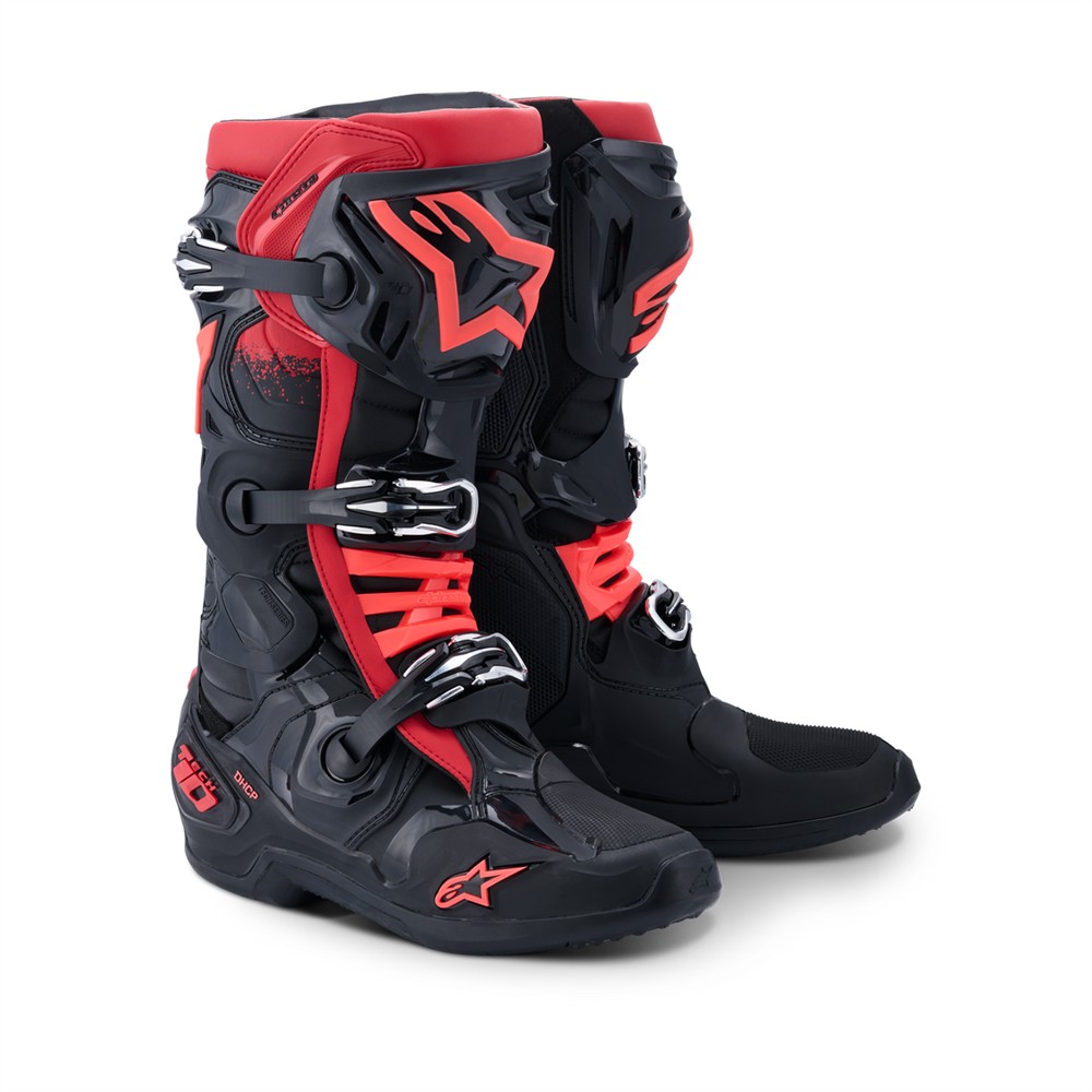 Alpinestars Tech-10 Motocross Boots Black/Red 9