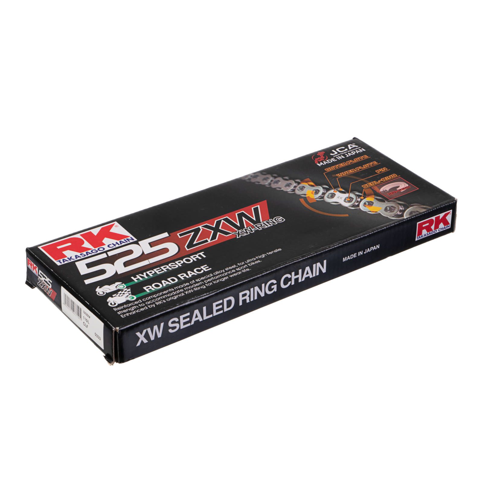 CHAIN RK 525ZXW x 110 XW-RING - HYPERSPORTS - Image 1