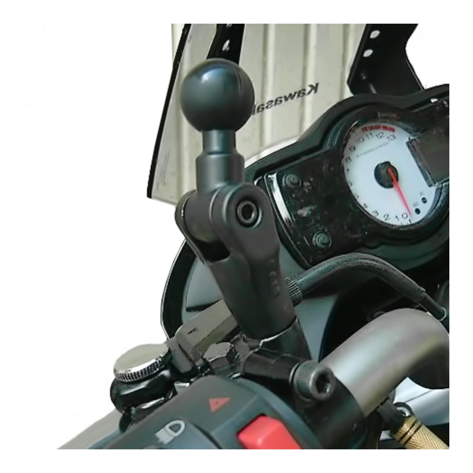 Ram Twist And Tilt Motorcycle Mirror Ball Base - Image 3