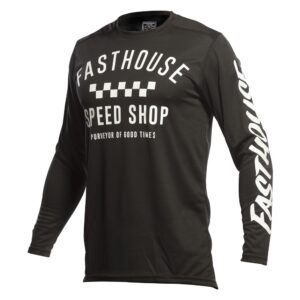 Fasthouse Carbon Motocross Jeresy Black - Image 3