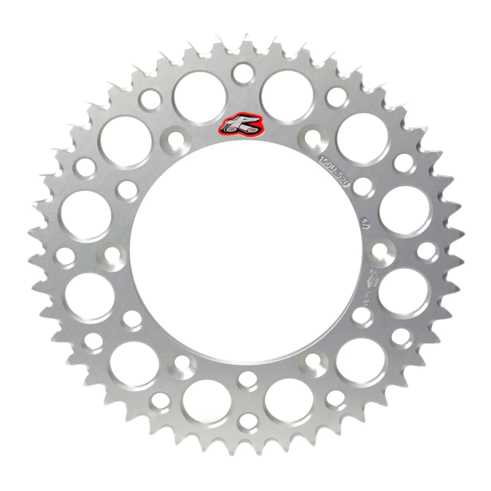 Renthal Sprocket Rear Hard Anodised Silver 41T