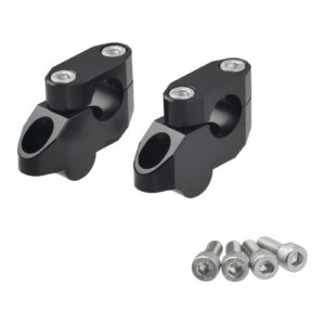 Zeta Bar Rise Kit Offset: 20mm Height: 26mm 22.2mm Bar - Black - Image 1