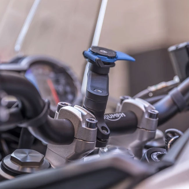 Motorcycle Extension Arm Quad Lock