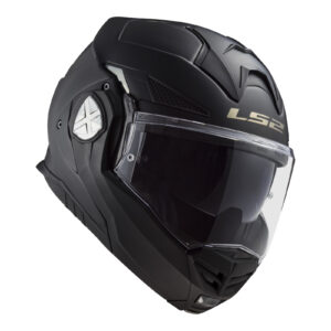 LS2 FF901 Advant X Solid Flip Front Helmet Matte Black - Image 1