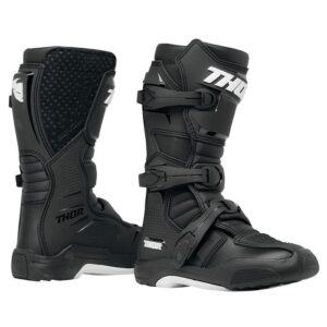 Thor Blitz XR Motocross Boots Youth Black/White - Image 1