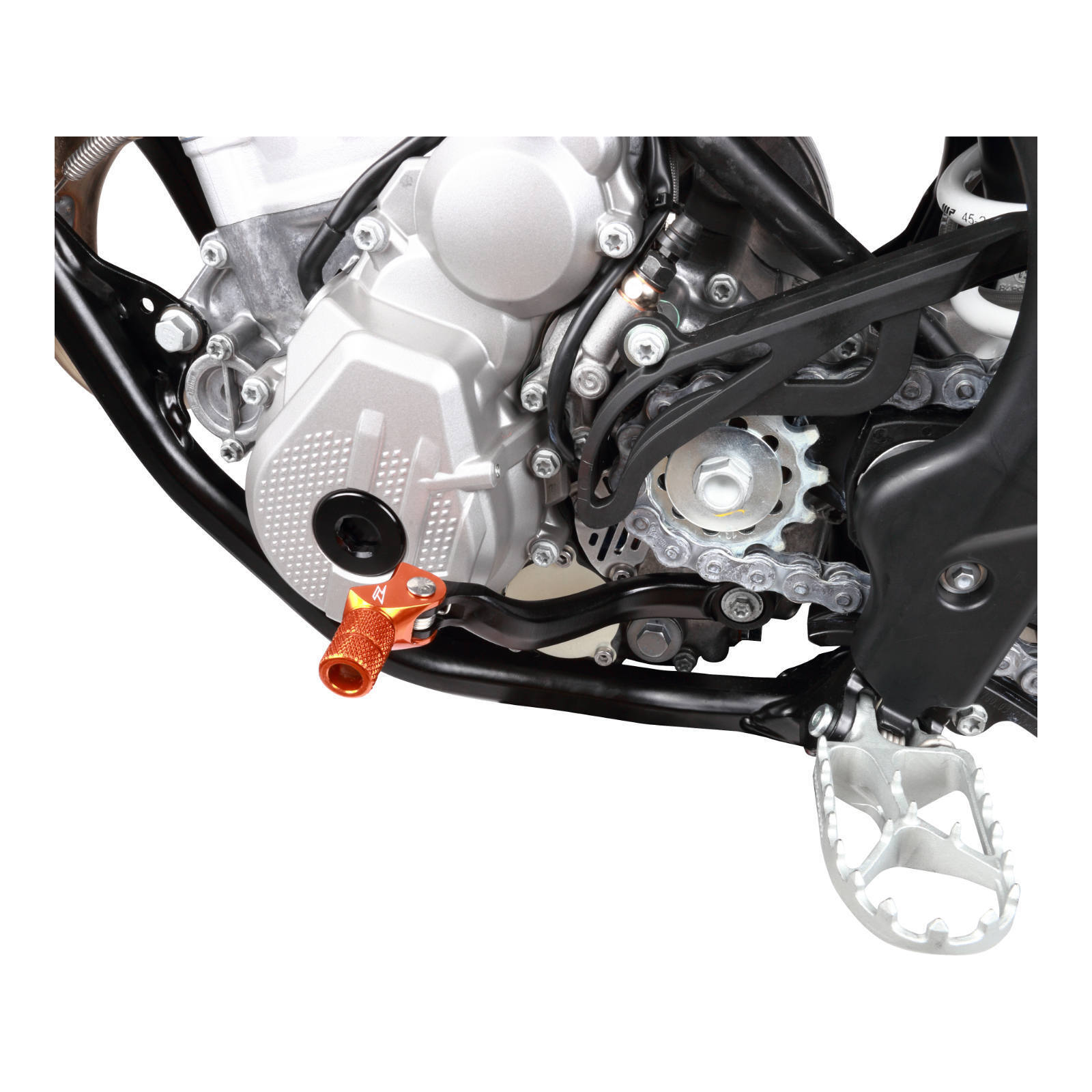 Zeta Forged Shift Lever KTM EXC - Orange - Image 4