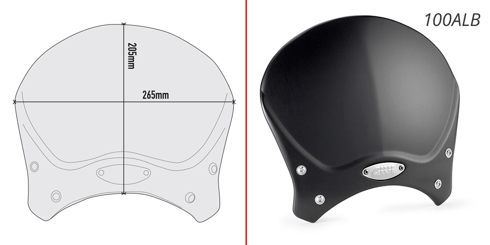 Givi Kit 100AL/ALB 140 A/S Triumph Trident 660 '21