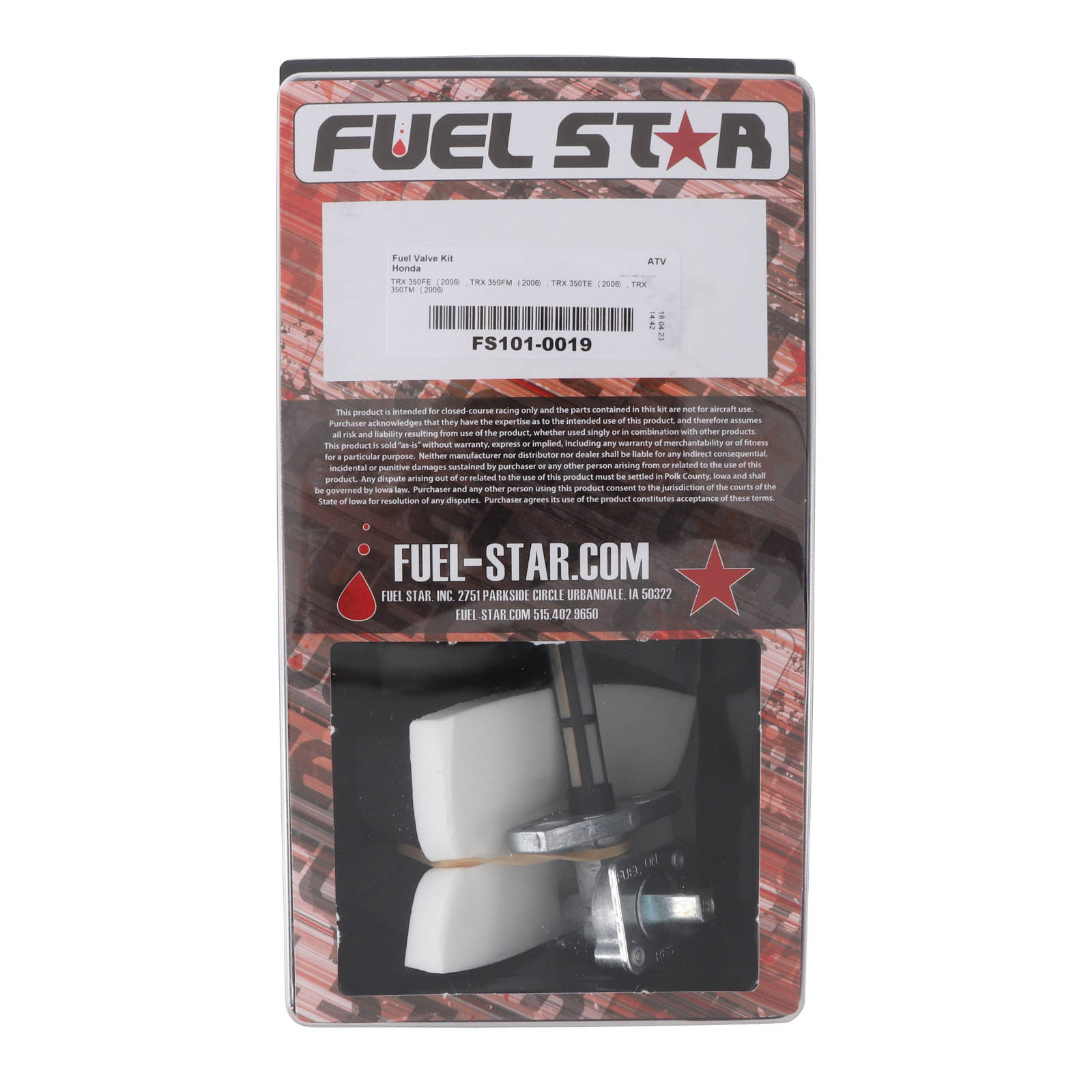 All Balls Racing Fuel Tap Kit (FS101-0019) - Image 1