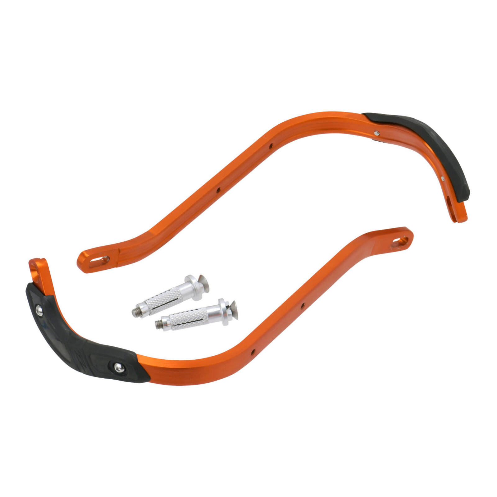 Zeta Pro Armor Bended Hand Guard - Orange - Image 1