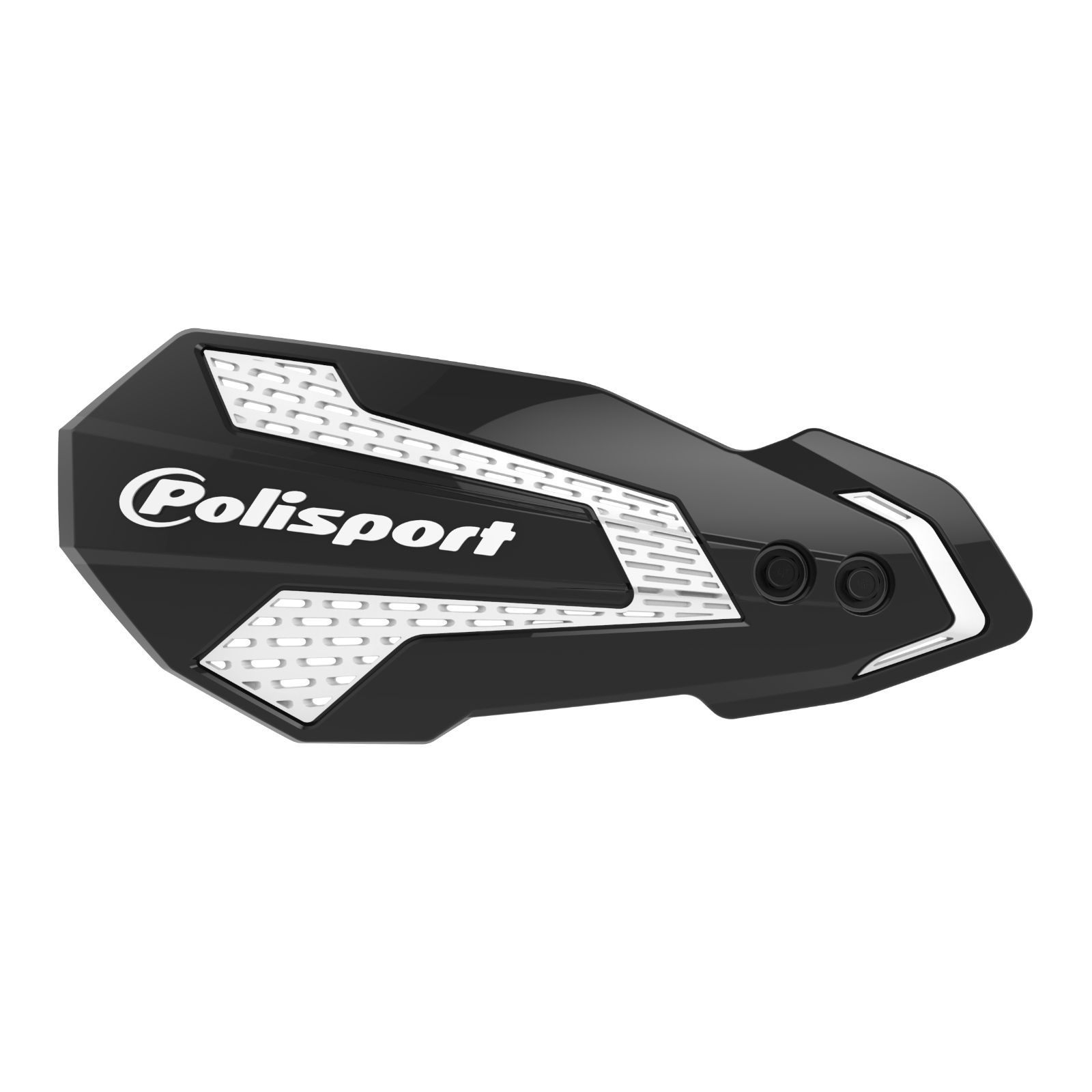 POLISPORT MX FLOW HANDGUARD BLK/WHT HON CR/CRF/CRFX - Image 1