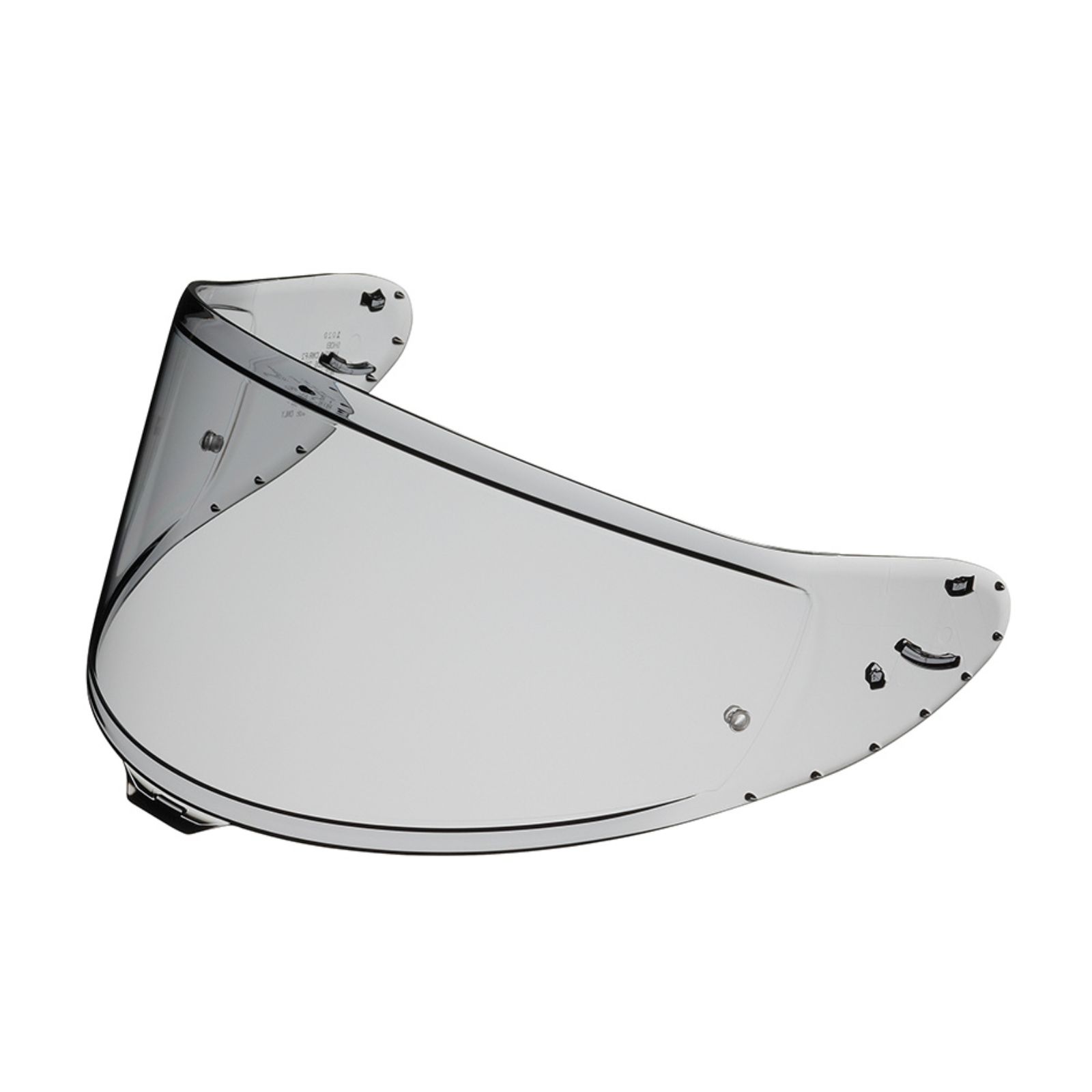 REPLACEMENT/SPARE VISOR FOR THE SHOEI NXR2 (CWR-F2) - FLAT MELLOW SMOKE  W/PINLOCK PIN - Image 1