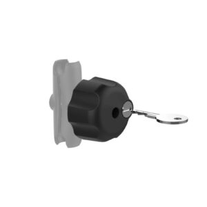 Ram Key Lock Knob With Brass Insert For B Size Socket Arms - Image 1