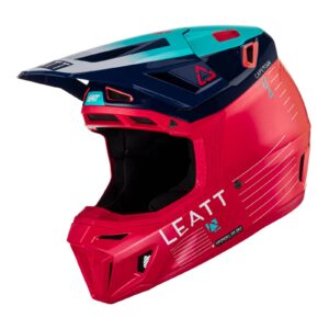 Leatt Moto 8.5 V23 Motocross Helmet Kit Red - Image 2