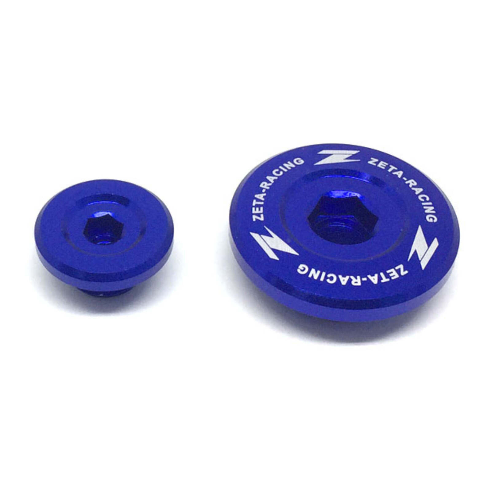 Zeta Engine Plugs YZ450F '06-09, WR250F/450F '03- Blue - Image 2