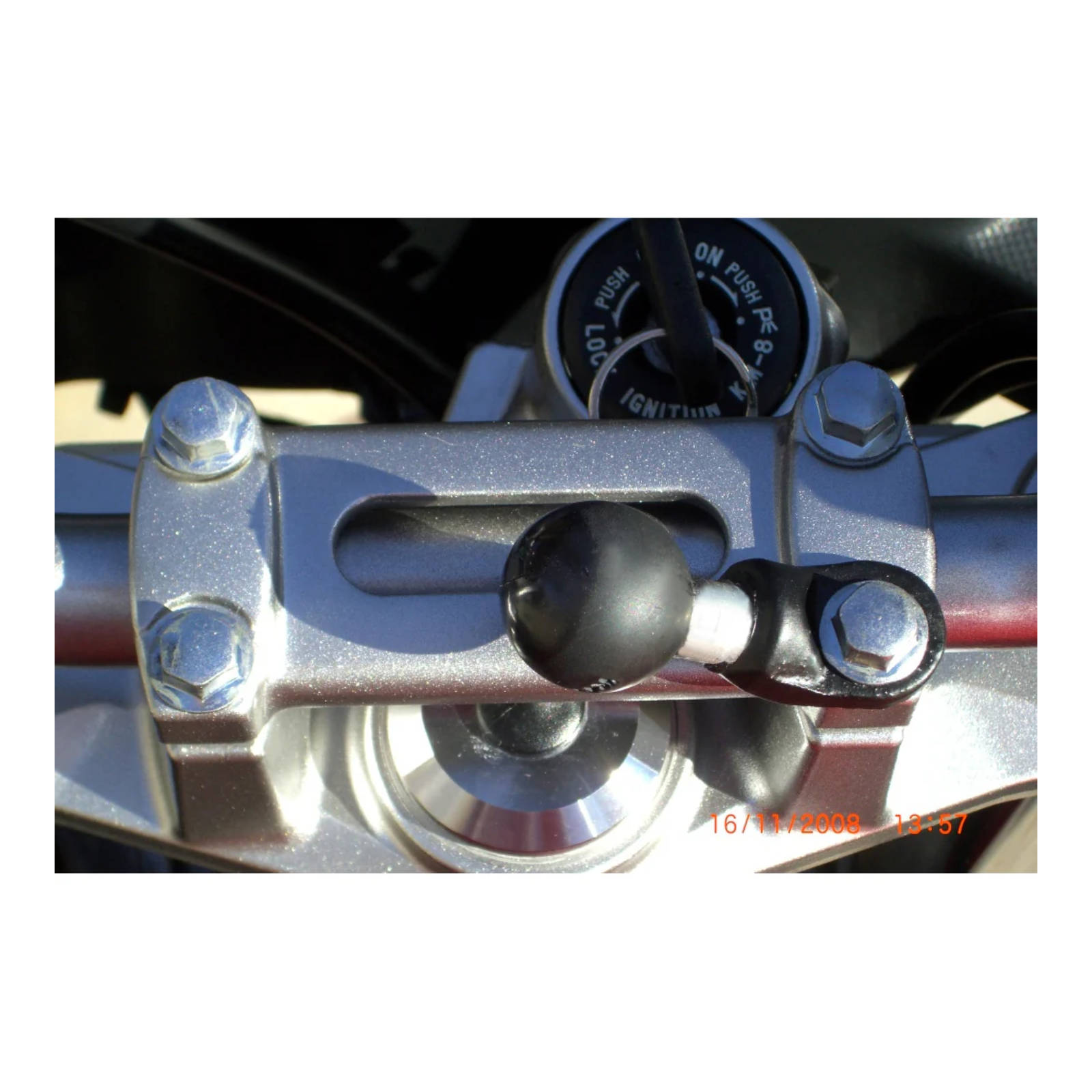 RAM 9MM ANGLED BOLT HEAD ADAPTER BALL BASE - Image 3