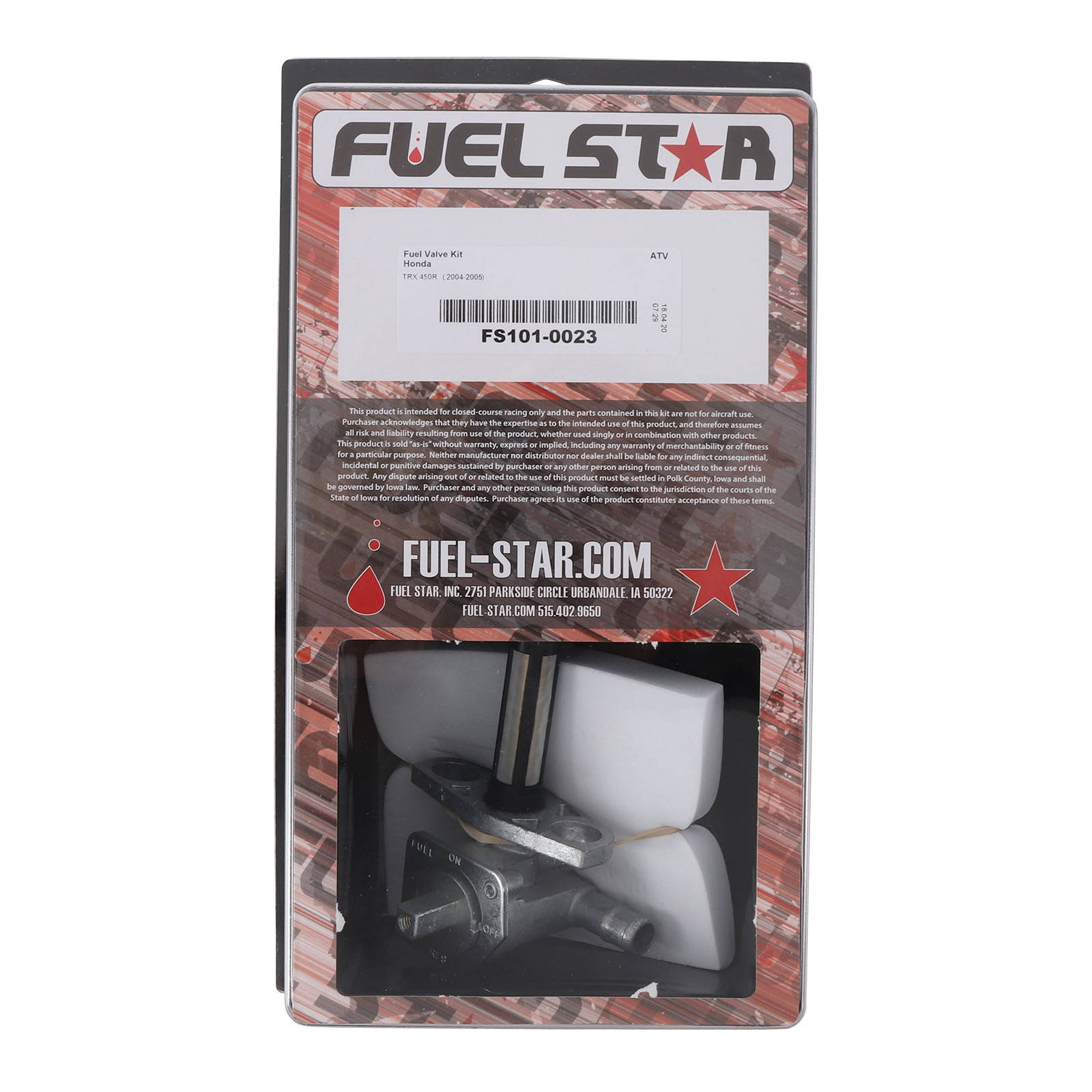 All Balls Racing Fuel Tap Kit (FS101-0023) - Image 1