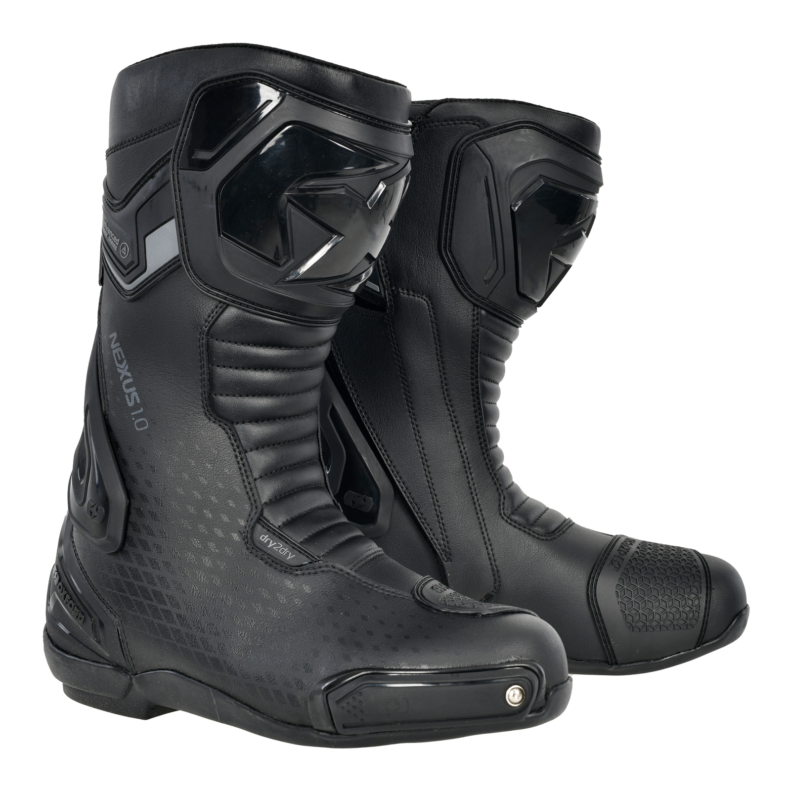 Oxford Nexus 1.0 D2D MS Road Boot Stealth Black - Image 1